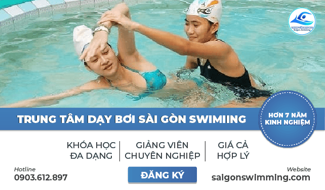 Đa dạng khoá học bơi ở Quận Tân Bình - Sài Gòn Swimming